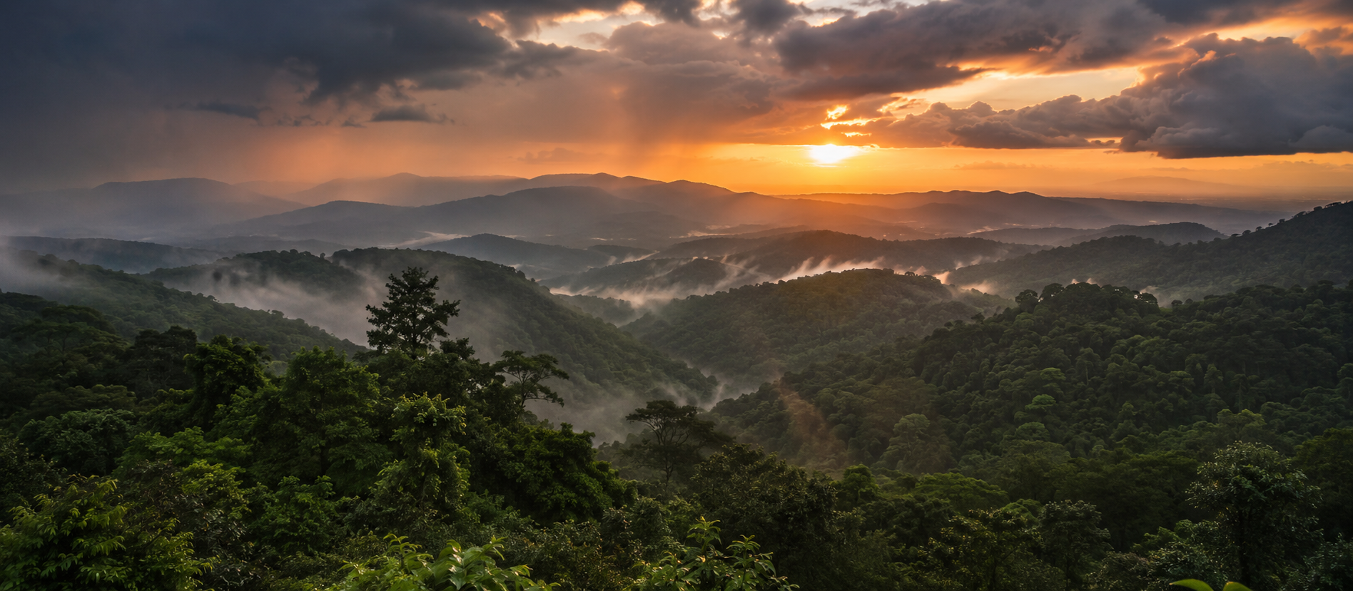 Agumbe rainforest and Sunset Point, Karnataka