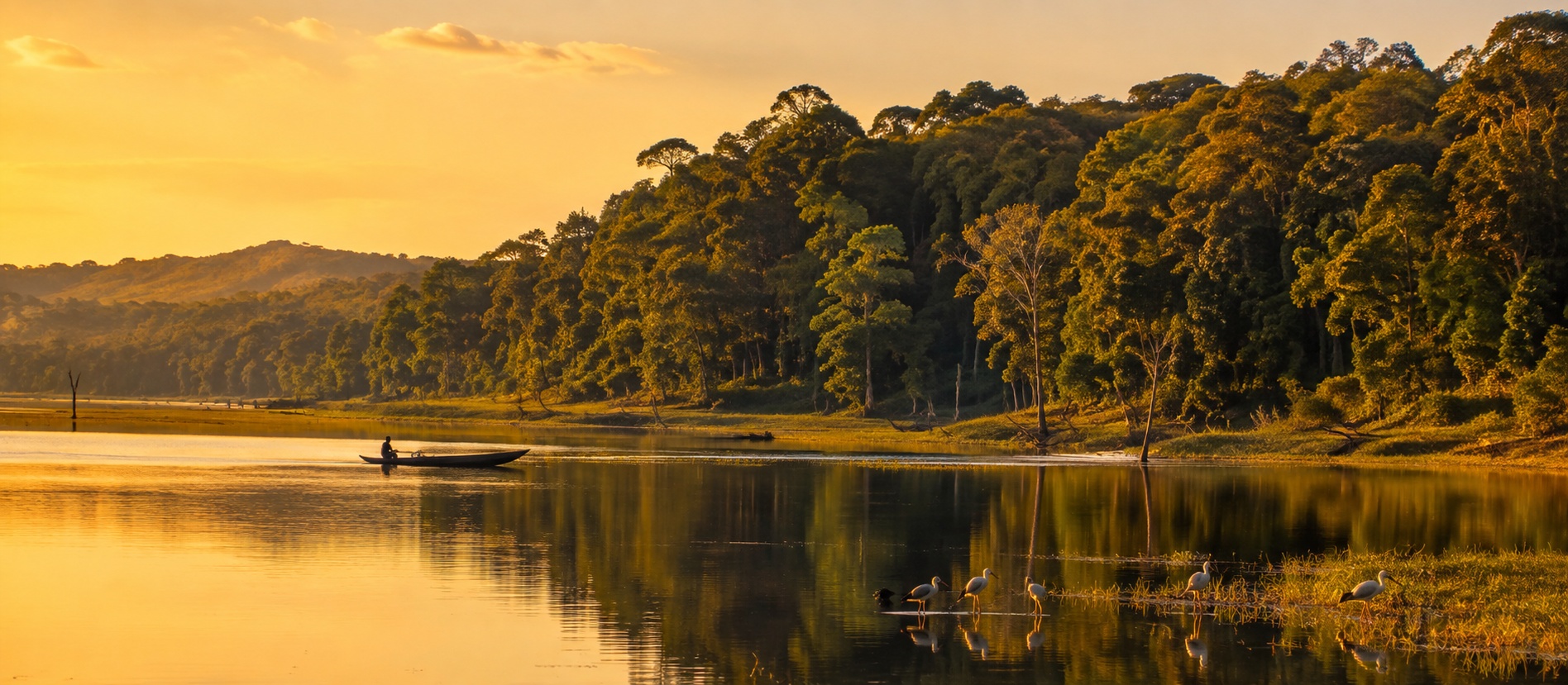 Kabini backwaters and Nagarhole forest, Karnataka
