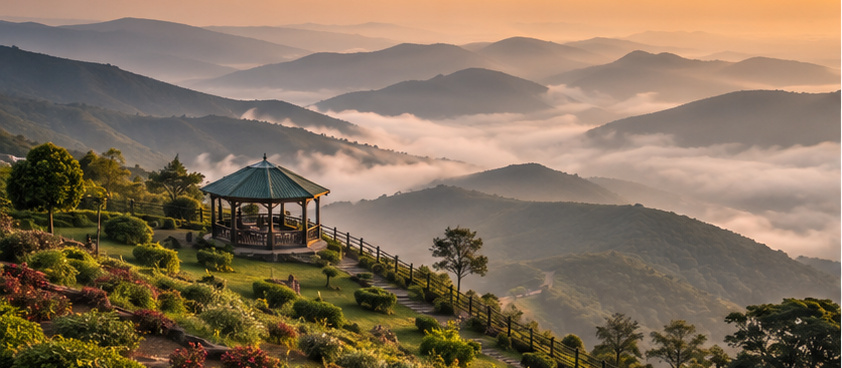 Z Point viewpoint at Kemmangundi, Chikkamagaluru