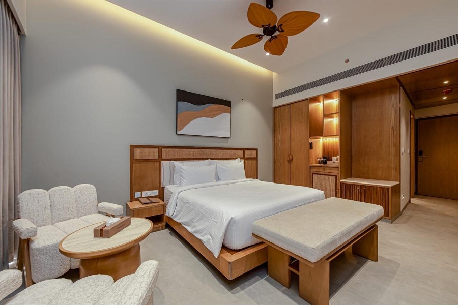 Guest room at Peninsula Del Mar, Udupi