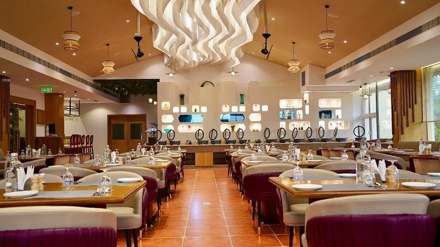 Restaurant at Scylla Luxury Resort & Spa, Udupi