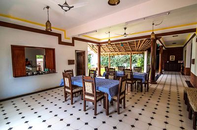 Dining hall at Balkatmane