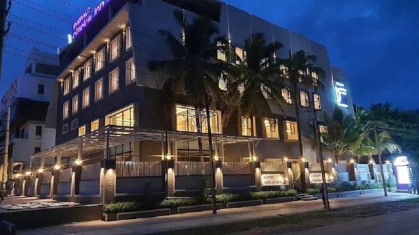 Front view of Emerald Clarks Inn Suites, Mysore