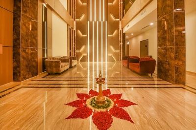 Lobby at Emerald Clarks Inn Suites, Mysore