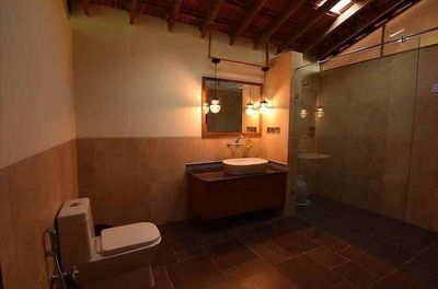 Bathroom at Sai Vishram Beach Resort