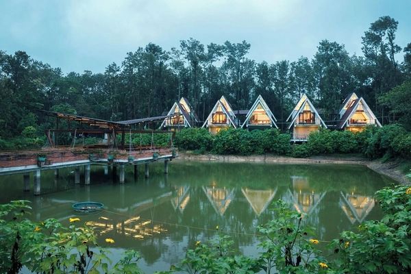 Sai Vishram Organic Village exterior, Belur