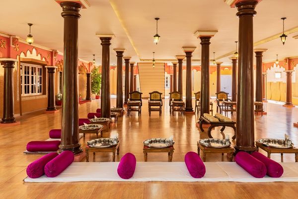 Manvar Restaurant at Vijayshree Resort, Hampi