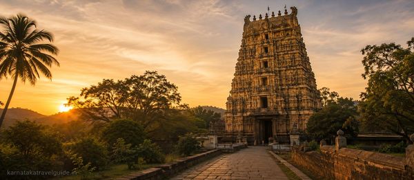 Temple landscape representing weekend pilgrimage getaways from Hubballi