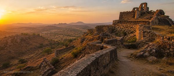 Historic architecture and Western Ghats landscape representing heritage getaways from Mangalore
