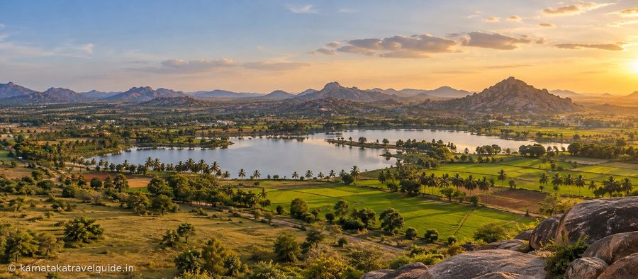 Landscape representing places near Bangalore and weekend getaways from Bengaluru
