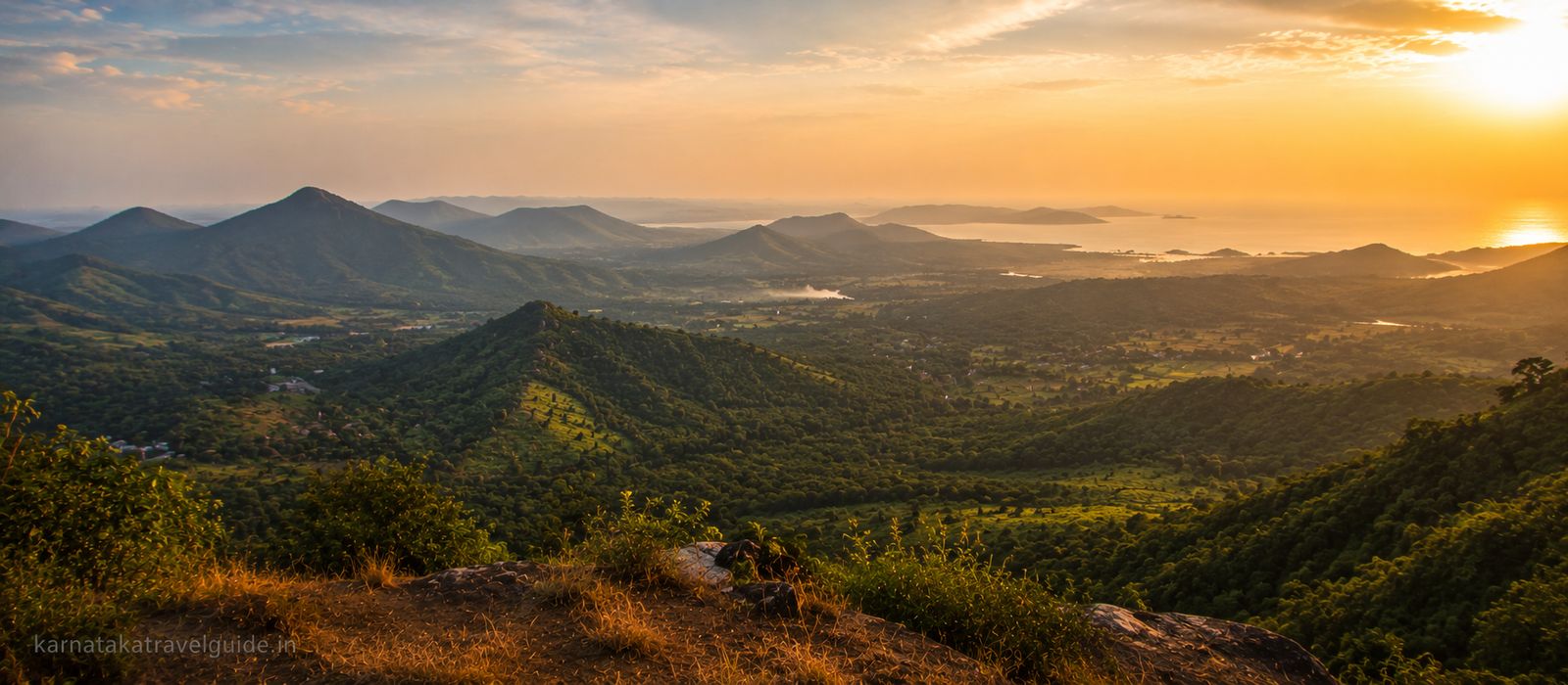 Karnataka landscape representing weekend getaways from major Karnataka cities
